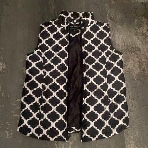 It is an outdoor vest that is 100% polyester in the body- filling- and lining.